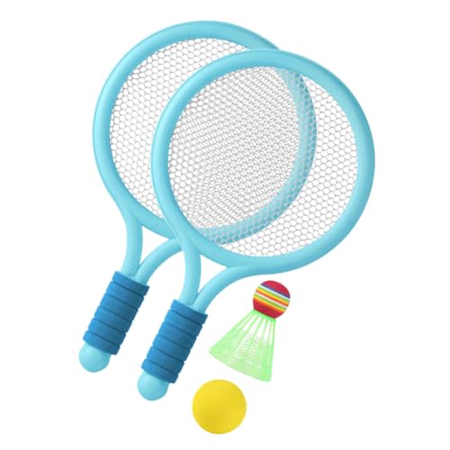 Milisten 親子で楽しむバドン テニスおもちゃ 軽量バドンラケット シャトル付き キッズ用屋外スポーツ遊具 身体能力と反射神 ランダムカラー