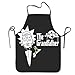 IUBBKI Rick & Morty Cooking Baking BBQ Grembiuli Bavaglino da Cucina Unisex per Cucinare Giardinaggio, Taglia per Adulti
