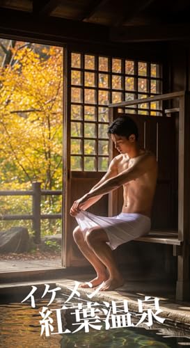 AI Boys Photo Book Handsome Man in the Autumn Hot Springs (Japanese Edition)