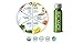 Ginger Turmeric Shot, Organic Cherry Ginger Shot w/Black Pepper, Curcumin, and 1/2 Day of Fruits & Veggies, 2oz Daily Superfood Post Workout Recovery Drink, Vegan & Gluten-Free (2 Pack)