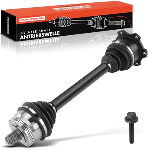 Frankberg Antriebswelle Achswellechse Automatikgetriebe mit ABS Vorderachse Links Kompatibel mit A4 8D2 Passa.t 3B2 A4 Avant 8D5 Passa.t Variant 3B5 Replace# 8D0407451DX