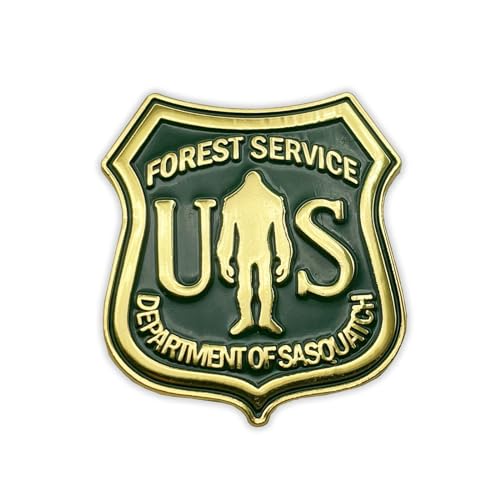 Image of Bigfoot Enamel Lapel Pin - for Fans of Bigfoot and Sasquatch