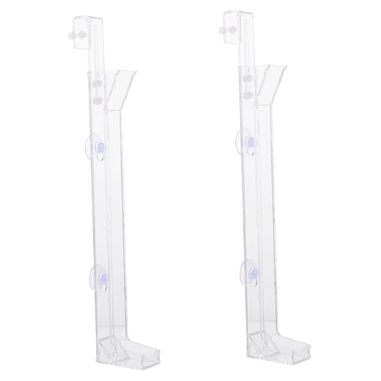 Kisangel 2pièces Tube Transparent pour Alimentation De Crevettes Outil De Nourriture Aquatique avec Échelle pour Éviter Le Surdosage Convient pour Crevettes Sang Et Larves Accessoire