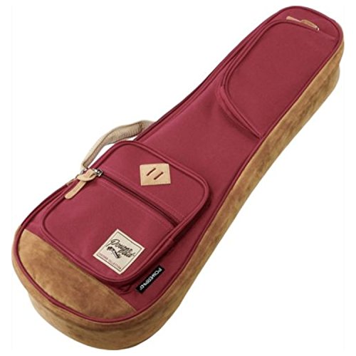 Ibanez IUBC541-WR POWERPAD bolsa de concierto para ukelele de concierto, vino rojo