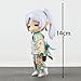 MABAIUDE Frieren Figure Fern Ball Jointed Doll with Dress Up Clothes, 14cm Mini Frieren Action Figure Dress Up Doll with Joints and 2 Face, PVC Collectibles Gifts