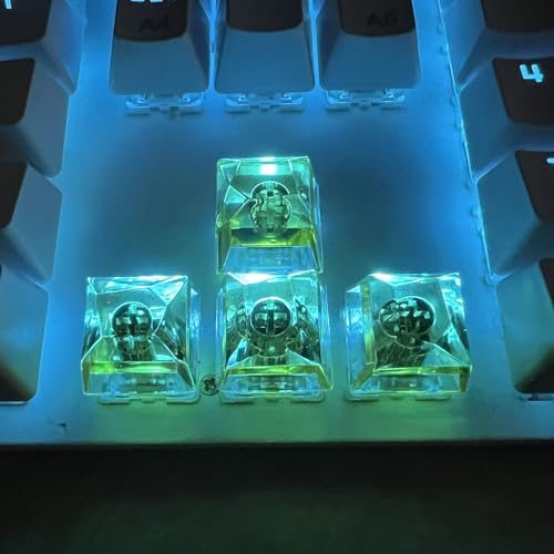 Image of 4 Key Custom Keycaps for MX Mechanical Keyboard