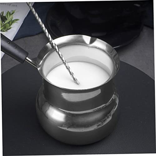 Casserole en acier inoxydable 700 ml pour cuisson de soupes chaudes et lait