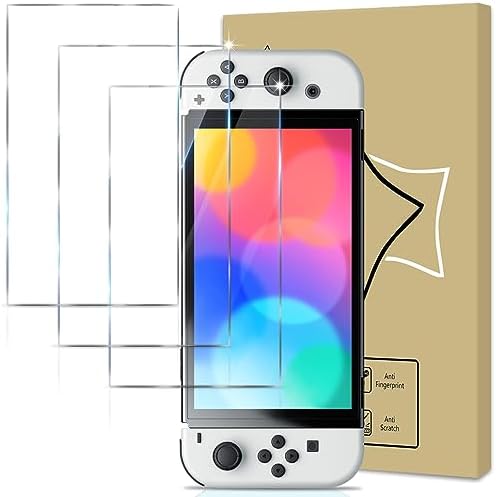 IVoler 4+2Pack Screen Protector For IPhone 13 Pro Max - Tempered Glass With Camera Lens Protectors