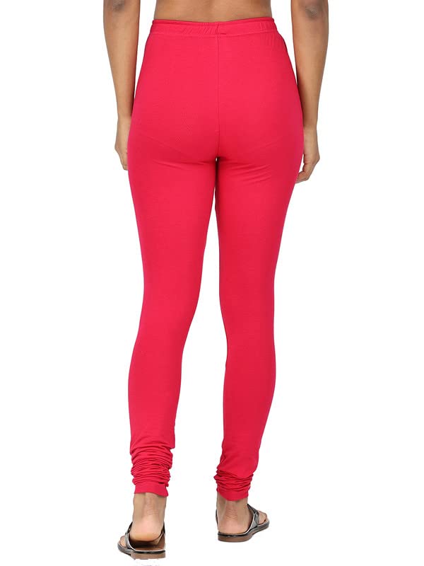 Image of Robinbosky Cotton Churidhar Leggings for Women - Stylish, Stretchable & Flattering Fit for All-Day Comfort