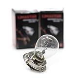 Nennspannung: 12V 2 x Birne P26s S3 Motorrad Halogen Lampe Glühbirnen 35W 12V