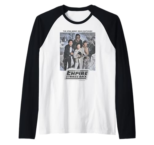 Baseball Tee Star Wars Empire Strikes Back pour Vos Soirées Cinéma