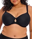 Elomi Damen Nerina Underwire Molded Spacer Bra T-Shirt-BH, Schwarz, 105FF