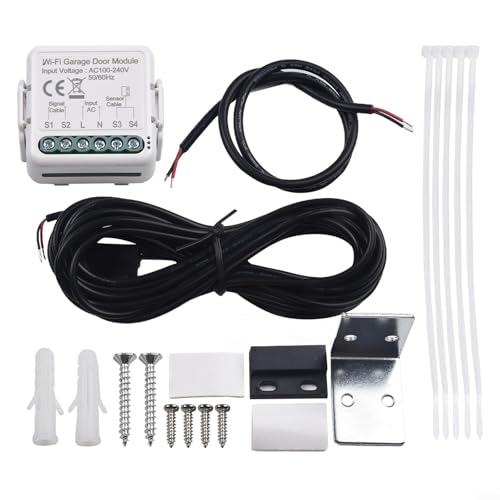 EpheyFIF per Tuya Smart WiFi Garage apriporta, Controllo vocale, Smart Life/Tuya Smart App, Funzione di Programmazione