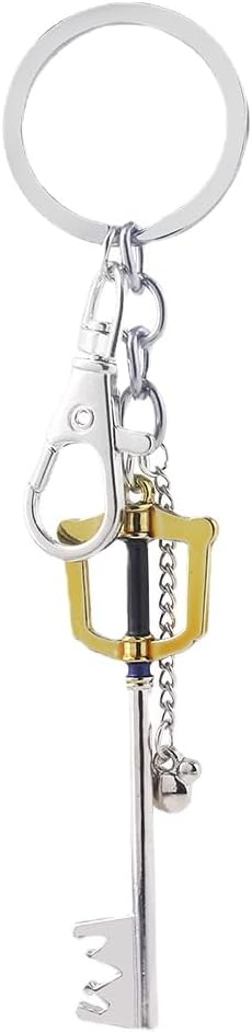 MayDee Kingdom Hearts Keychain Kingdom Hearts Key Shape Sora Keyblade Pendant Keyring Cosplay Accessories