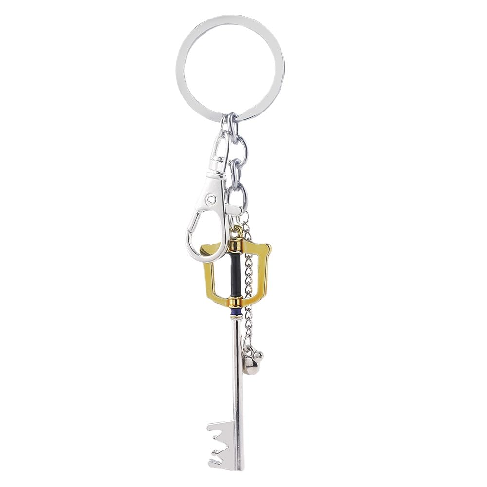 MayDee Kingdom Hearts Keychain Kingdom Hearts Key Shape Sora Keyblade Pendant Keyring Cosplay Accessories