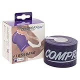 Flossband, einzeln, Standardbreite 5cm, in 4 verschiedene Stärken - Level 3 - pflaume - stark - 1,6 mm
