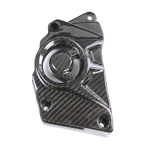 Protection pignon carbone BMW S1000RR évite les projections et remplace le plastique d'origine