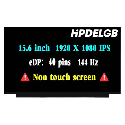 Image of Replacement for Acer Nitro V 15 N23Q22 ANV15-51-73B9 Gaming ANV15-51 ANV15-51-51H9 LCD Non-Touch Screen Display Panel 15.6 inch FHD 144HZ 40 pin