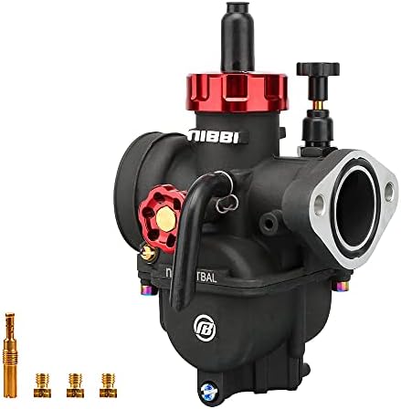 NIBBI Carburetor PE24mm, fit 140cc 150cc Flange Motorcycle Engine with Carb Jets - For Dirt Pit Bike Mini Bike Motocross CG125/CG150