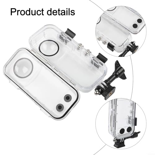 Funda de buceo impermeable Insta360 X4 carcasa transparente antichoque 6