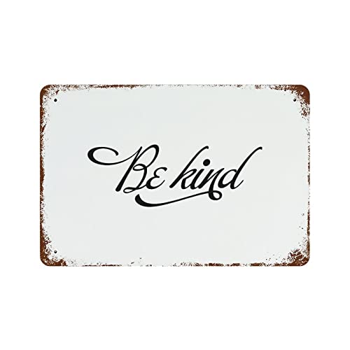 Panneau mural rétro Be Kind, le cadeau idéal pour une crémaillère - 2