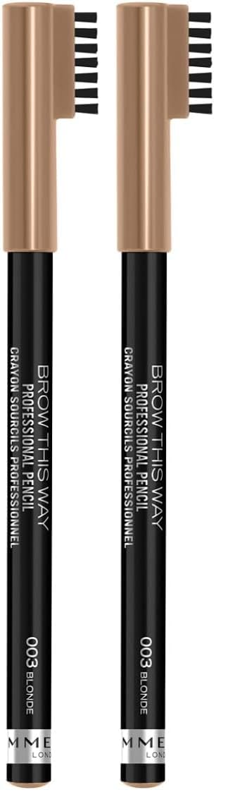 Rimmel London Professional Eyebrow Pencil, Dark Brown, 1.4g — view 4