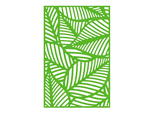 MISS KUTY Troquel fino ZAG Flores y Plantas placa de hojas Para cortar papel, cartulina, goma EVA y hojas de aluminio para proyectos de tarjetería, scrapbooking y manualidades