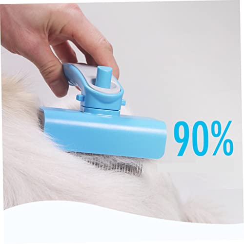 VILLFUL Hundebürste Mit Stachelzähnen Zum Entfilzen Und Entfernen Von Unterwolle Pflegendes Hundegrooming-Tool Mit Rutschfestem Griff Komfortable Pflege Für Hunde Und Welpen