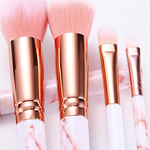 Makeup-Brushes-Sets-Glamour-Gaze-16PCS-Pink-Marble-Make-up-Brushes-Foundation-Eyeshadow-Concealer-Eyebrow-Blush-Brush-Set-With-Makeup-Brush-Holder-and-Silicone-Mask-Brush