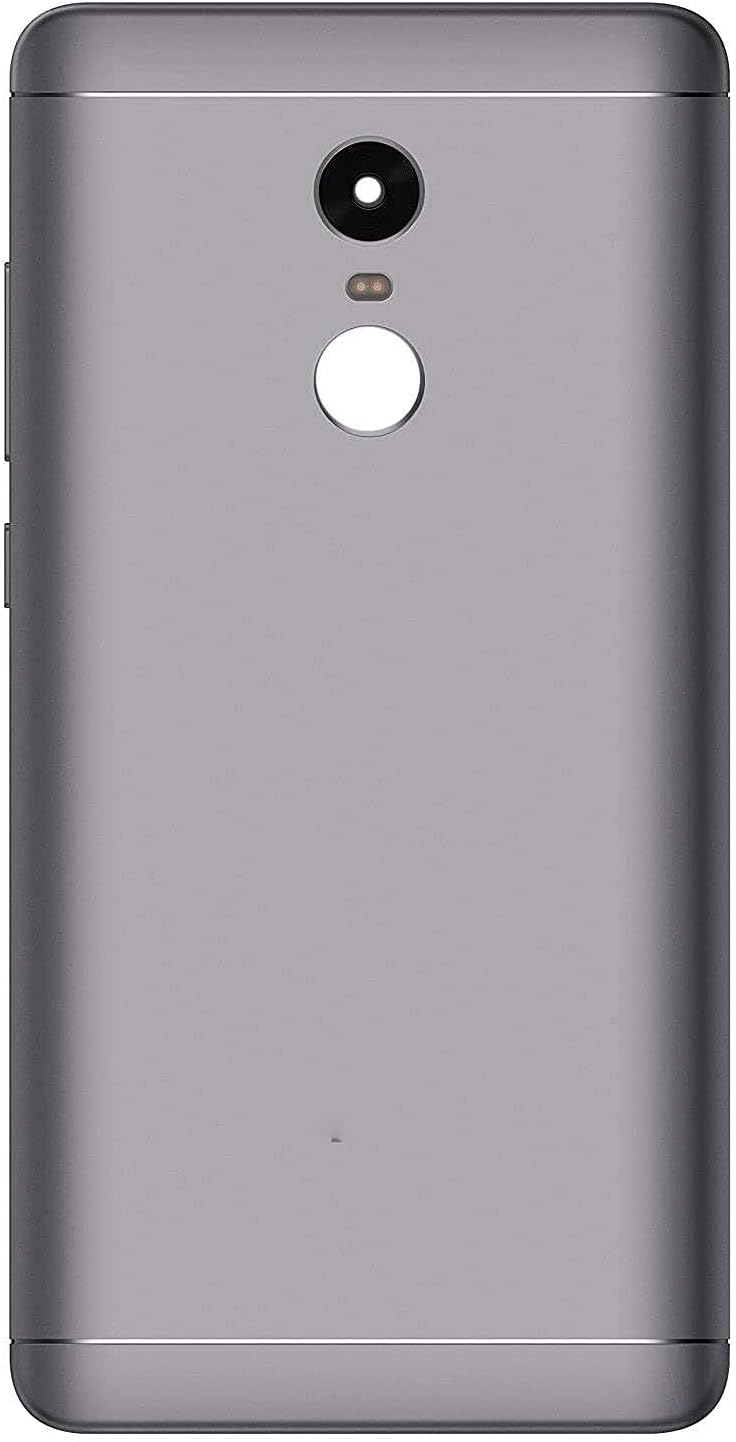 Backer The Brand Replacement Back Door Housing Back Cover Panel Mettel Body For Xiaomi Redmi Note 4 (2016100) (With On/Off Swich And Volium Control Swich) - Grey
