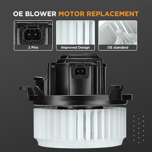 Image of HVAC Blower Motor 700270 Compatible with Ford 10-12 Fusion, Compatible with Lincoln MKZ,10-11 Milan Heater Blower for 75874 PM9381 AE5Z19805D A /C Blower Motor Assembly