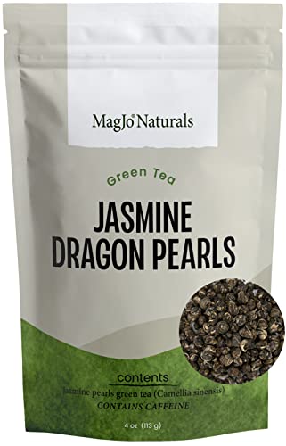 MagJo Jasmine Dragon Pearls, Rolled Green Tea 4 oz