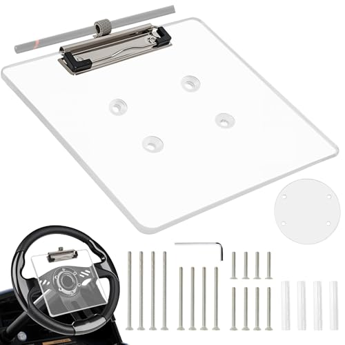 LEAPGOMAX Golf Cart Scorecard Holder with Pen Holder on Golf