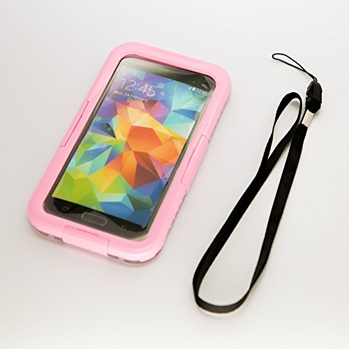 CyberTech Waterproof Shockproof Dirt Snow Proof Case Cover for Samsung Galaxy S5 S VI I9600 (Pink)