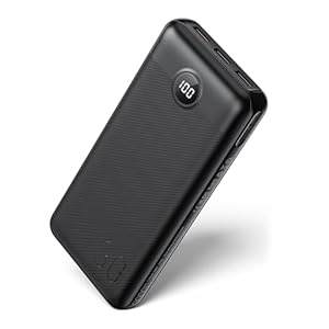 VEGER Power Bank 30000mAh, 20W Fast Charging PD 18W QC 3.0 USB C Battery Pack Portable Charger with 4 Outputs & 2 Inputs Compatible with iPhone/iPad/Samsung Phones Tablet and More