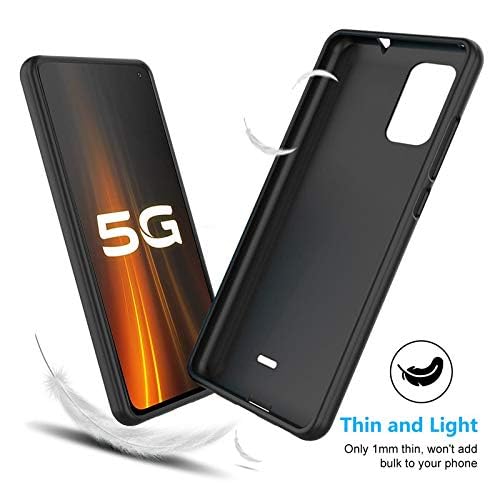 Image of Shockproof Silicon Matte TPU Flexible Back Cover for vivo iQOO 3 5G (Black)