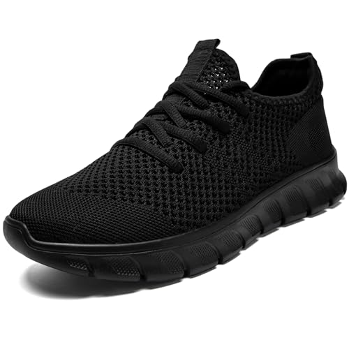 Men Running Tennis Shoes Gym Fashion Sneakers Walking Workout Shoes Athletic Slip on Breathable Mesh Comfortable Lightweight Casual Sport Shoe