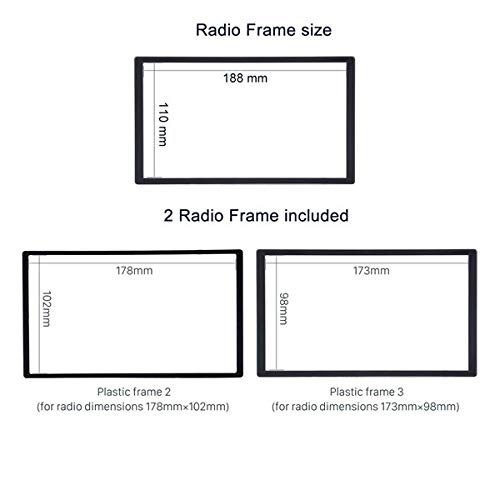 Kit Montage Autoradio 2 DIN Pour Fiat Croma 2005-2015 - Sound-way KA11-685 (Cadre, Faisceau ISO, Supports)