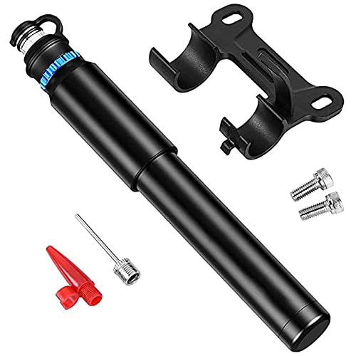 Mini pompe à vélo en aluminium pour réparer une crevaison vite