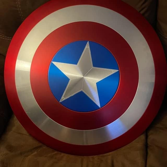 Gulvintilabcal Captain America Shield, Metal Prop Replica, Screen Accurate, 1:1 Scale - Image 3
