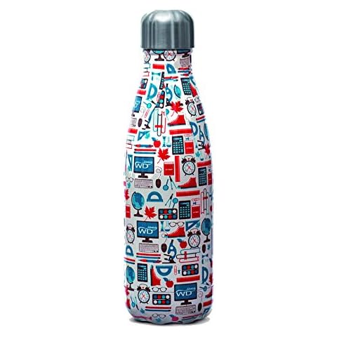Wd Lifestyle School Thermal Bottle 400 ml Double-Walled Stationery Cover