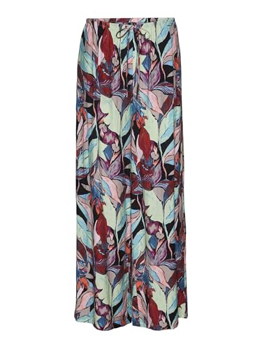 Pantalon VERO MODA VMMAJA taille haute fluide noir pour femme