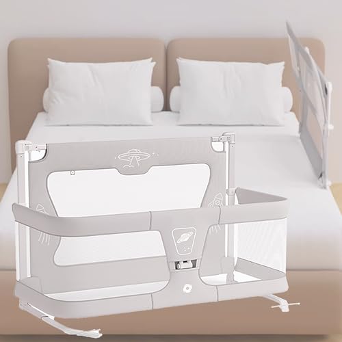 3-in-1 Bedside Crib with Mesh Window