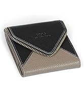 Otto Angelino Echtleder Geldbörse im Briefumschlag-Design - RFID Schutz - Unisex (Schwarz)