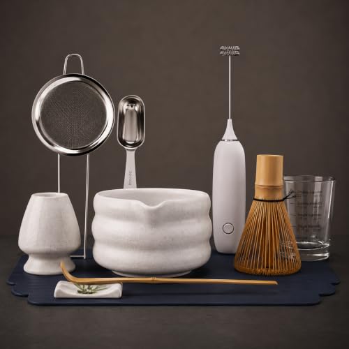 Barista Emperor Matcha Kit with Whisk Bowl and Accessories
