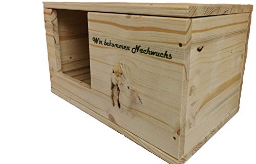 Nagerstore Zwergkaninchen Wurfbox 45x25x22cm