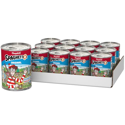 SpaghettiOs Original Canned Pasta With Where’s Waldo? Shapes, 15.8 oz