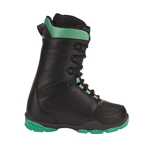 L-1 Womens Snowboard Boot (9.0, Black/Teal) #TOP1