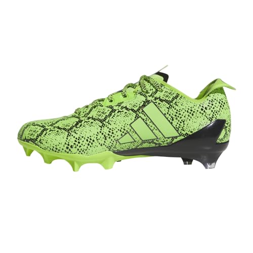 Image of Adidas Men's Adizero Electric Football Cleats, Team Semi Sol Green /Black /Team Semi Sol Green, 11.5 Medium