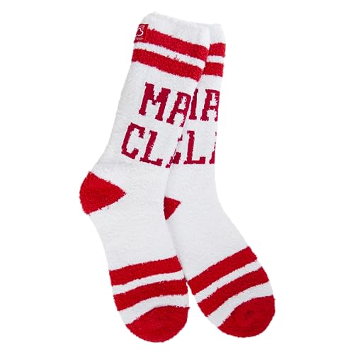 Image of World's Softest Cozy Collection Crew Socks - Smooth Multi Colors Cozy Socks - Knit Top Holiday Spirit Fashion Socks